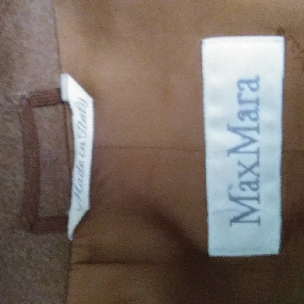 Max Mara Cashmere Blend coat/jacket sz 4 relaxed fit - Picture 8 of 16
